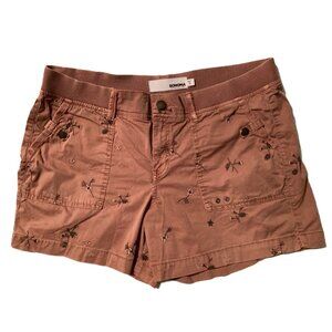 Sonoma Women’s Shorts Size 14 – Apricot Cotton Twill, 5" Inseam, Great Condition